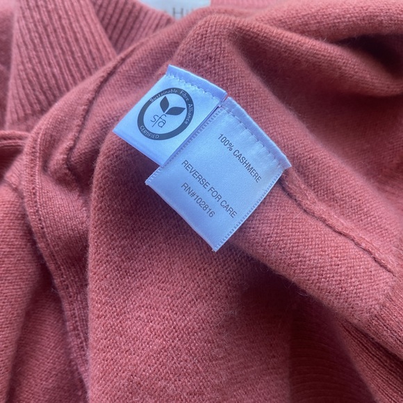 Garnet Hill Cashmere Essential Cardigan - Picture 6 of 6